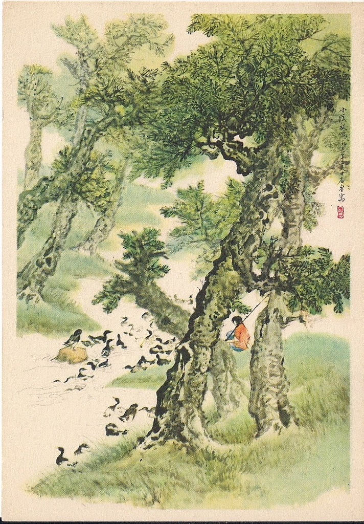 SHI LU - KACZKI W POTOKU