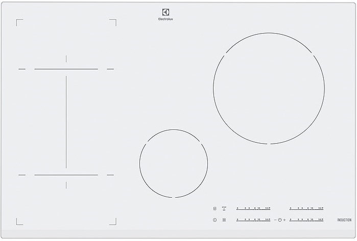 Płyta indukcyjna Electrolux EHI8543F9W biała, 78cm
