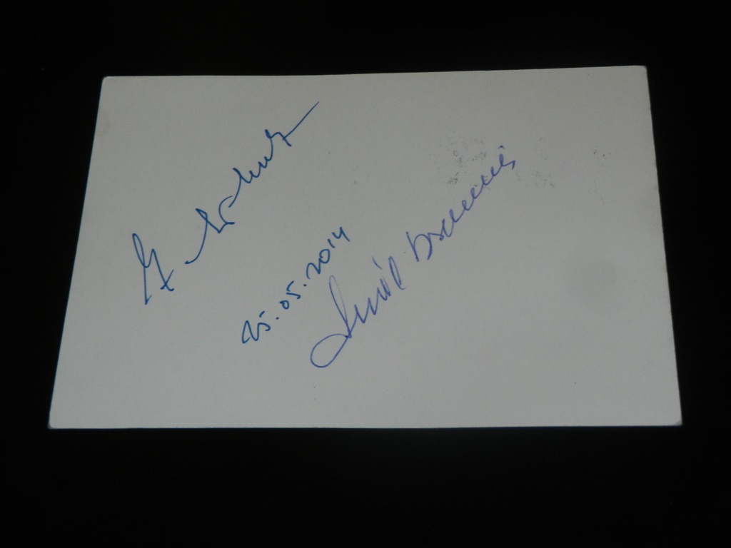 Autograf- Mikulski Stanisław & Karewicz Emil
