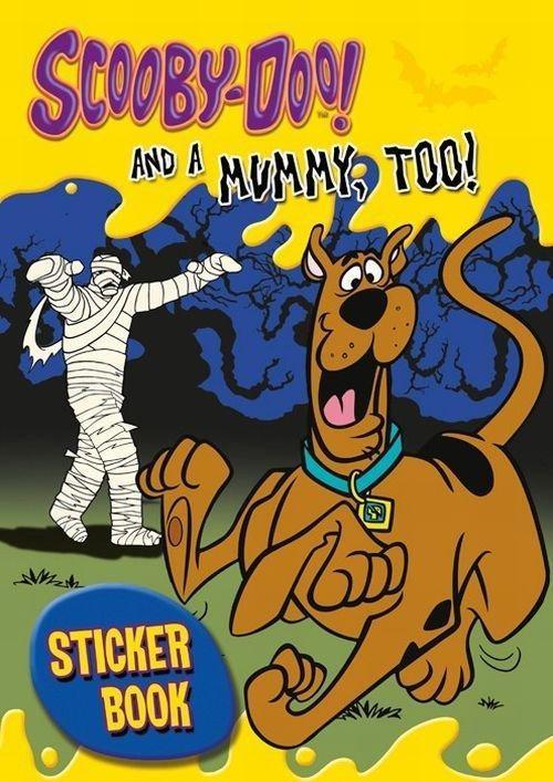 SCOOBY DOO. KOLOROWANKA Z NAKLEJKAMI - MUMIA.