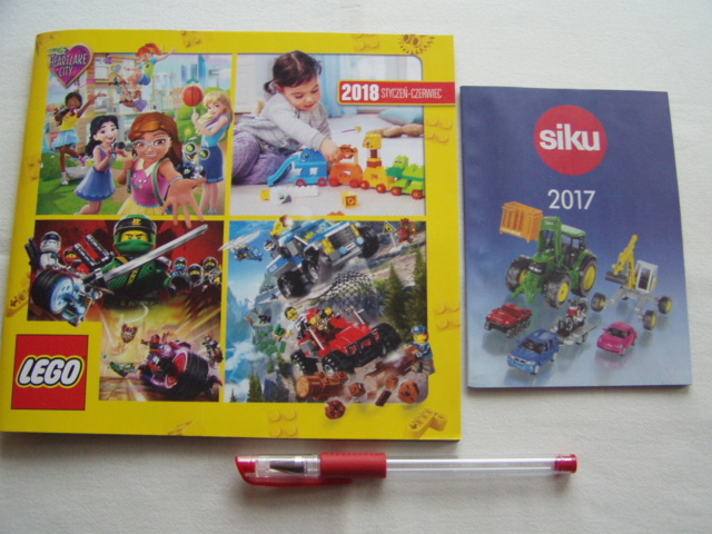 KATALOG SIKU 2017 CARS + KATALOG LEGO 2018 NOWE PL