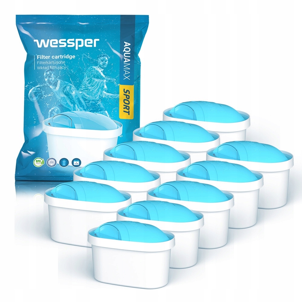 Filtr wody do dzbanka Wessper Aquamax 3.5L biały