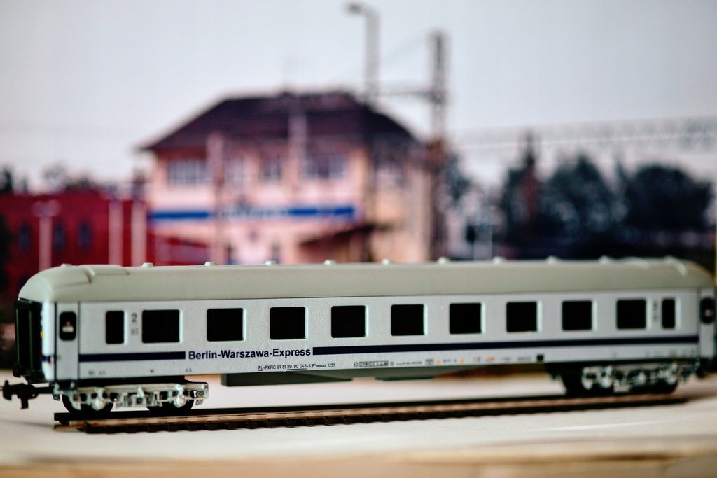 Wagon osobowy BWE Berlin Warszawa Express 2 kl. H0