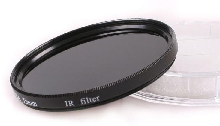 Filtr IR 720nm 58mm do Nikkor AF-S 50 mm f/1.8G