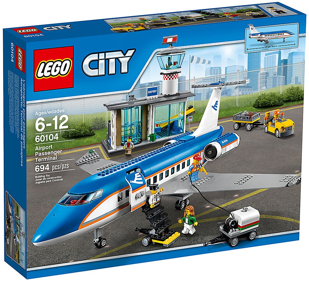 LEGO CITY 60104 Lotniskowy terminal pasażerski