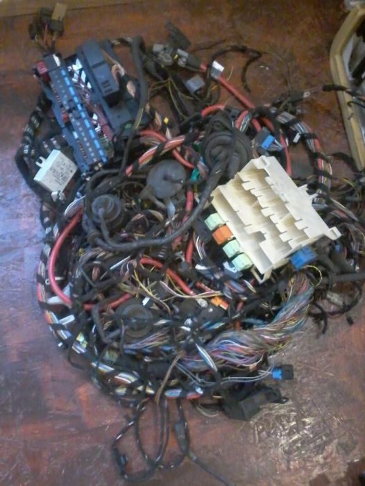 BMW E46 wiązka,  instalacja elektryczna sedan
