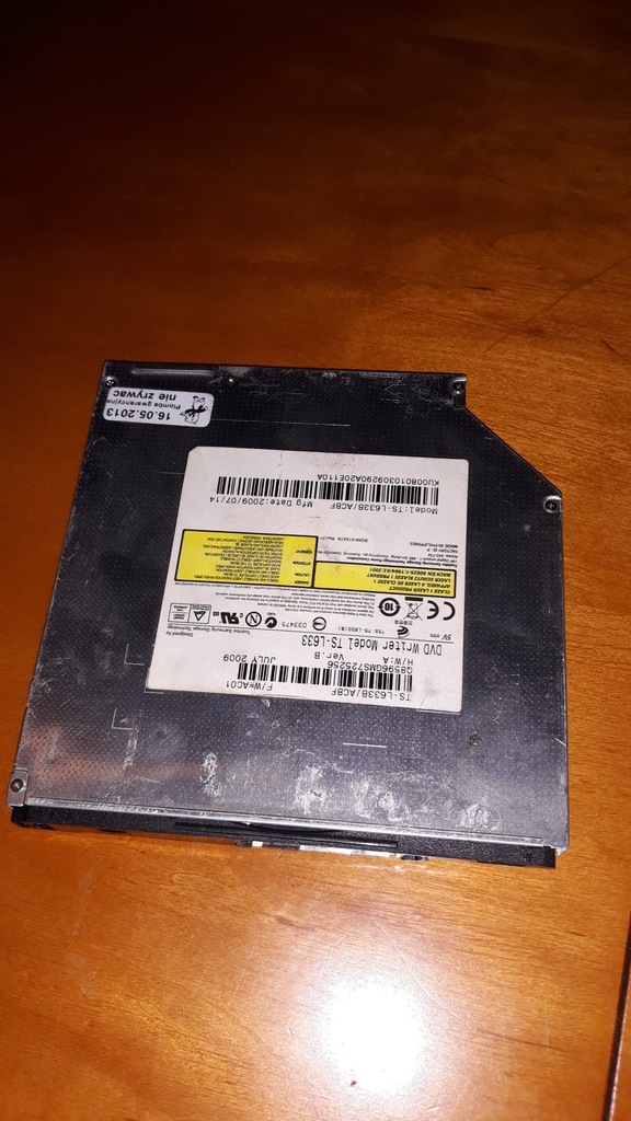 DVD WRITER MODEL TSL633 7095213283 oficjalne archiwum Allegro