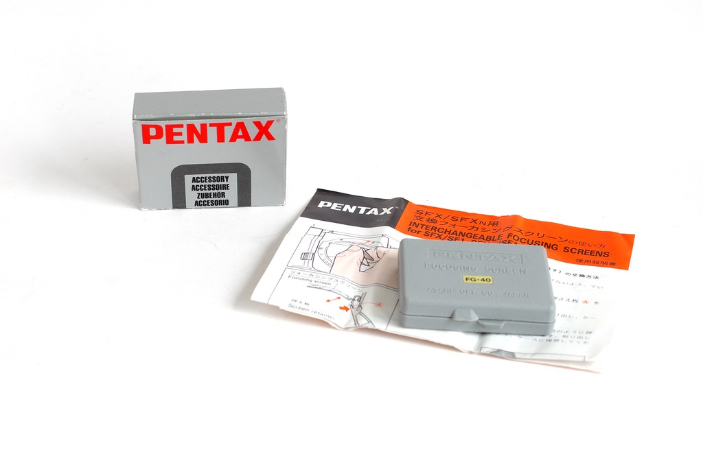 Oryginalna matówka Pentax FG-40 do Pentax SF (2)