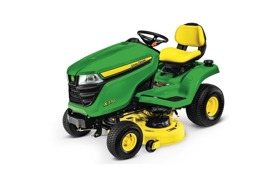 JOHN DEERE Traktorek kosiarka X370