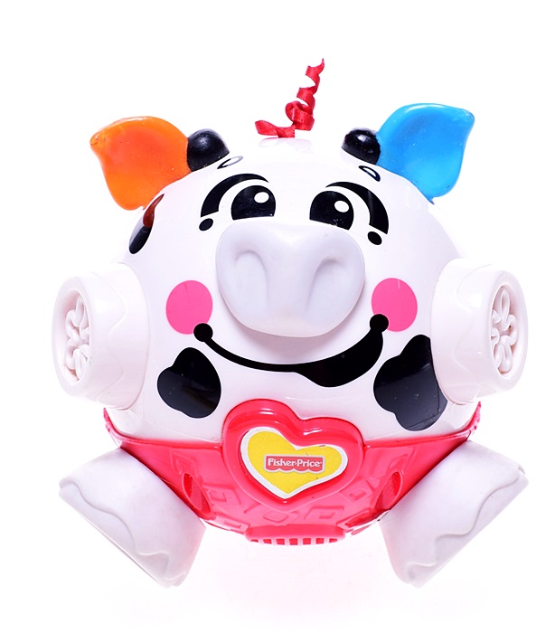 5005-36 FISHER PRICE. w#w KROWKA BAWISKOCZEK 14CM