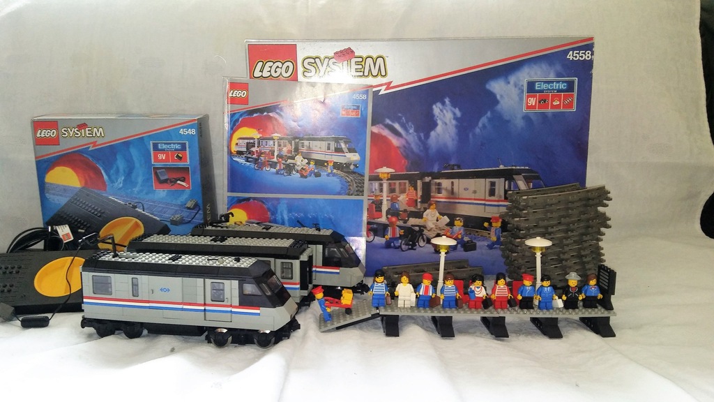 LEGO Train 4558 Metroliner + 4548 Transformer BOX