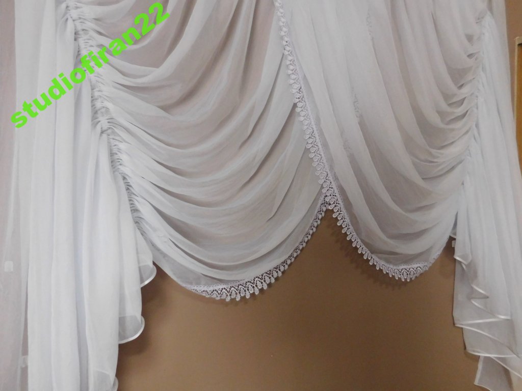 FIRANKI GOTOWE FIRANKA GOTOWA GIPIURA Taśma salon