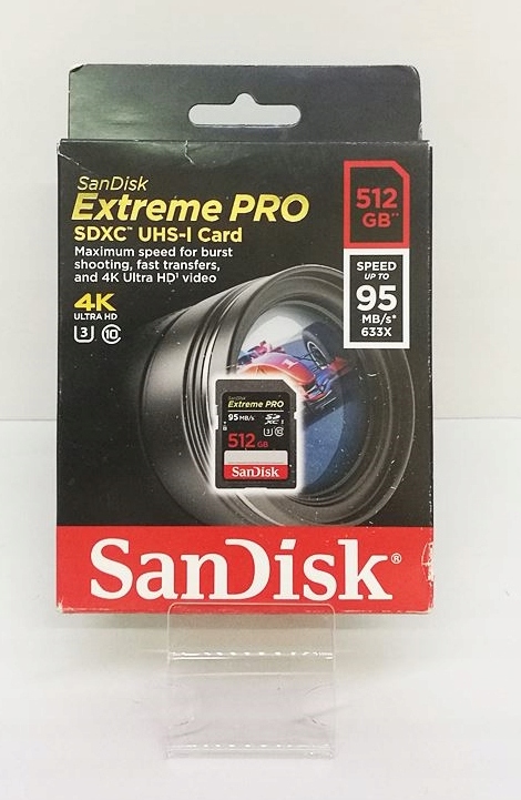 KARTA PAMIĘCI SANDISK 512GB 95MB/S