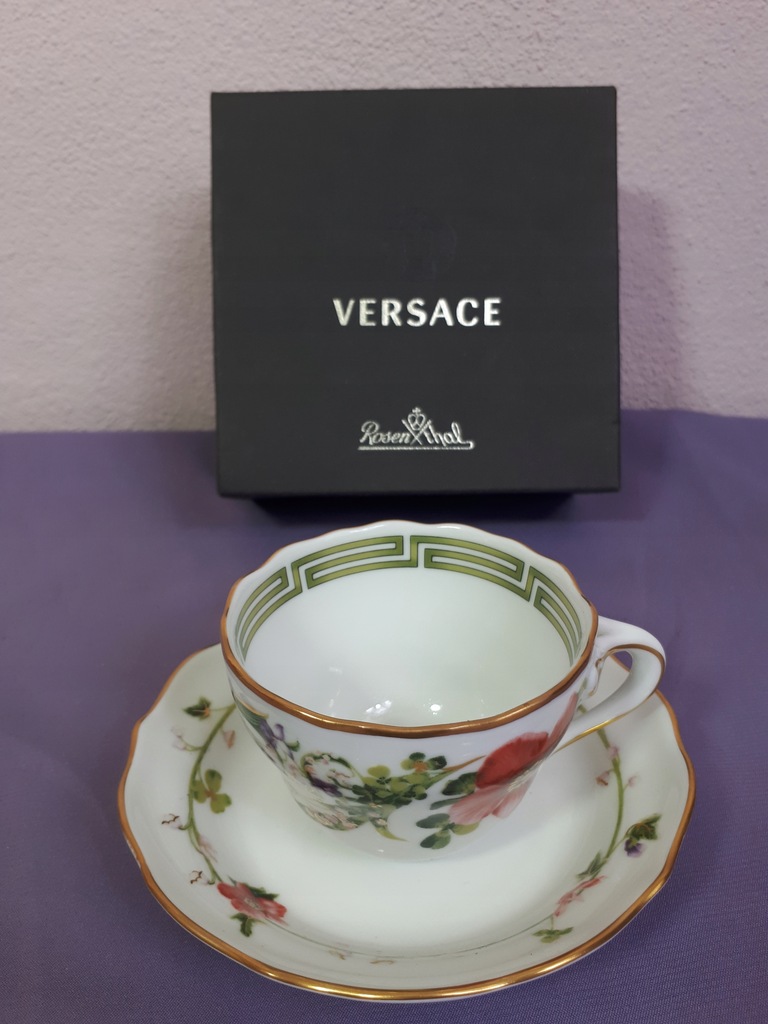 ROSENTHAL VERSACE FLOWER FANTASY-zestaw do mokki