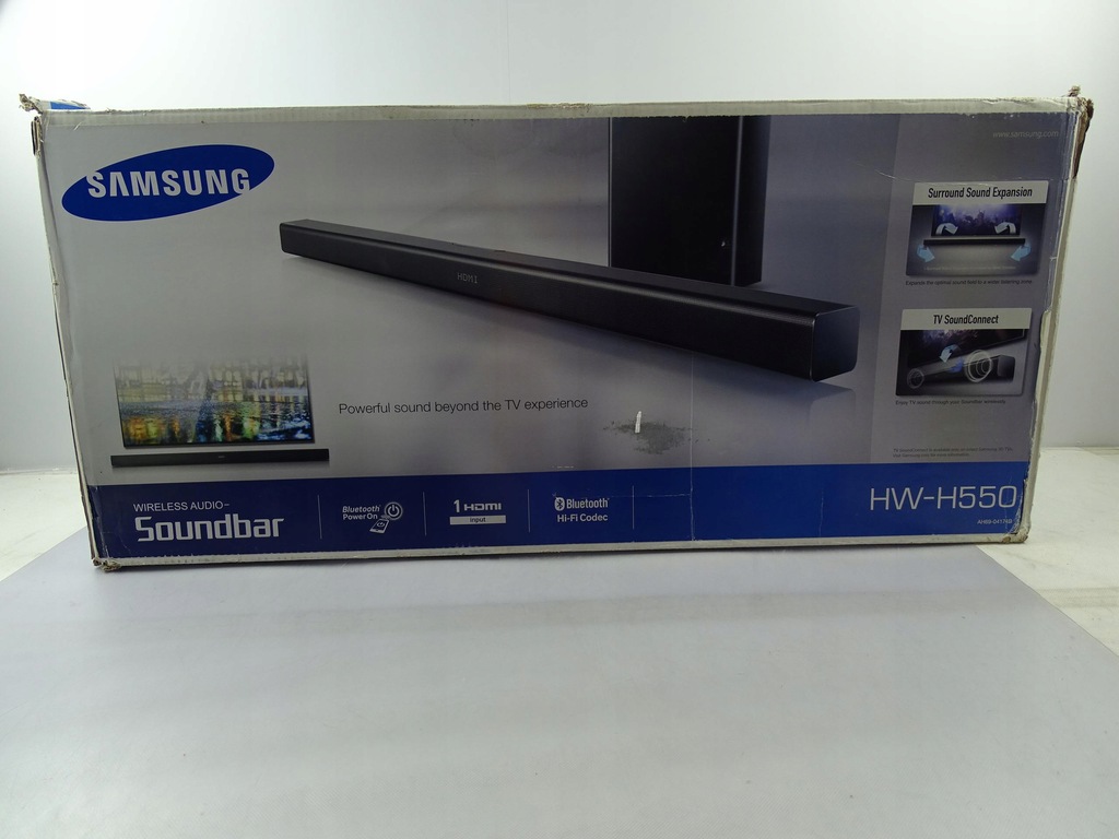 Soundbar Samsung HWH550 Bluetooth 320 W USB 7631878300 oficjalne