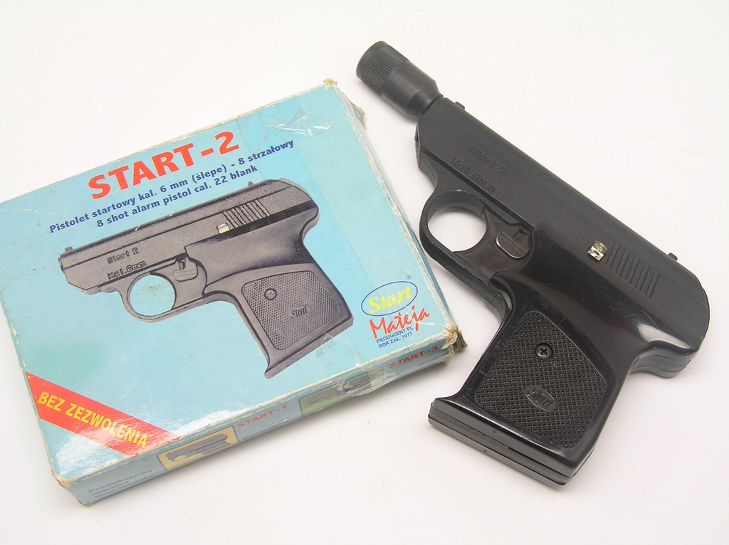 PISTOLET STARTOWY HUKOWY START 2 + NASADKA DO RAC