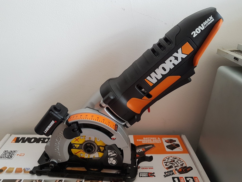 PI A WORX WX 523.9 LASER AKUMULATOROWA 20V 7352917984