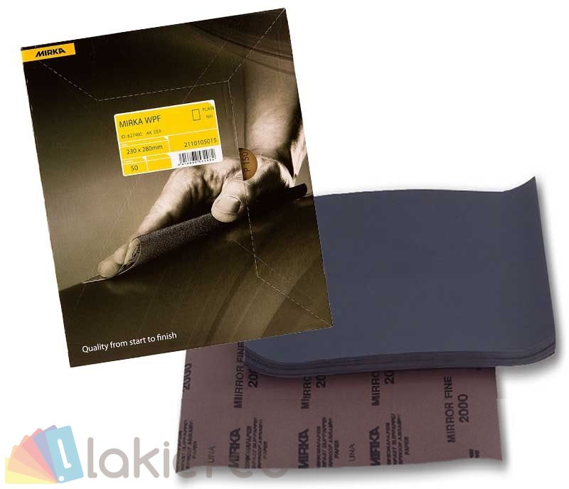 Papier ścierny WODNY PREMIUM MIRKA P2000 - 20%