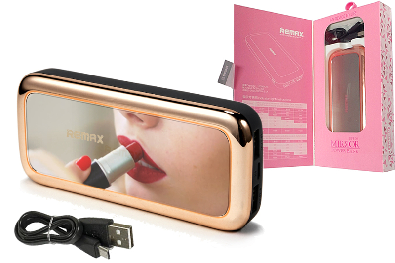 Power Bank Lusterko Damski Gadżet do Torebki REMAX