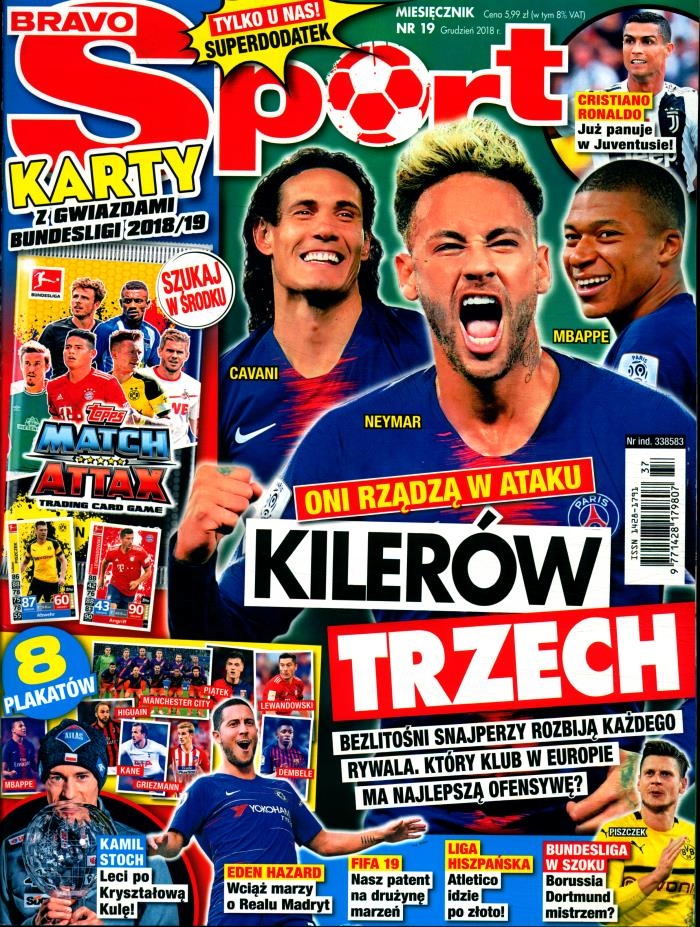 BRAVO SPORT nr 19/18 - KILERÓW TRZECH oni rządzą w