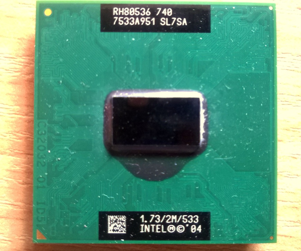 Procesor Intel SL7SA/ 1,73MGz/ 2M/ 533