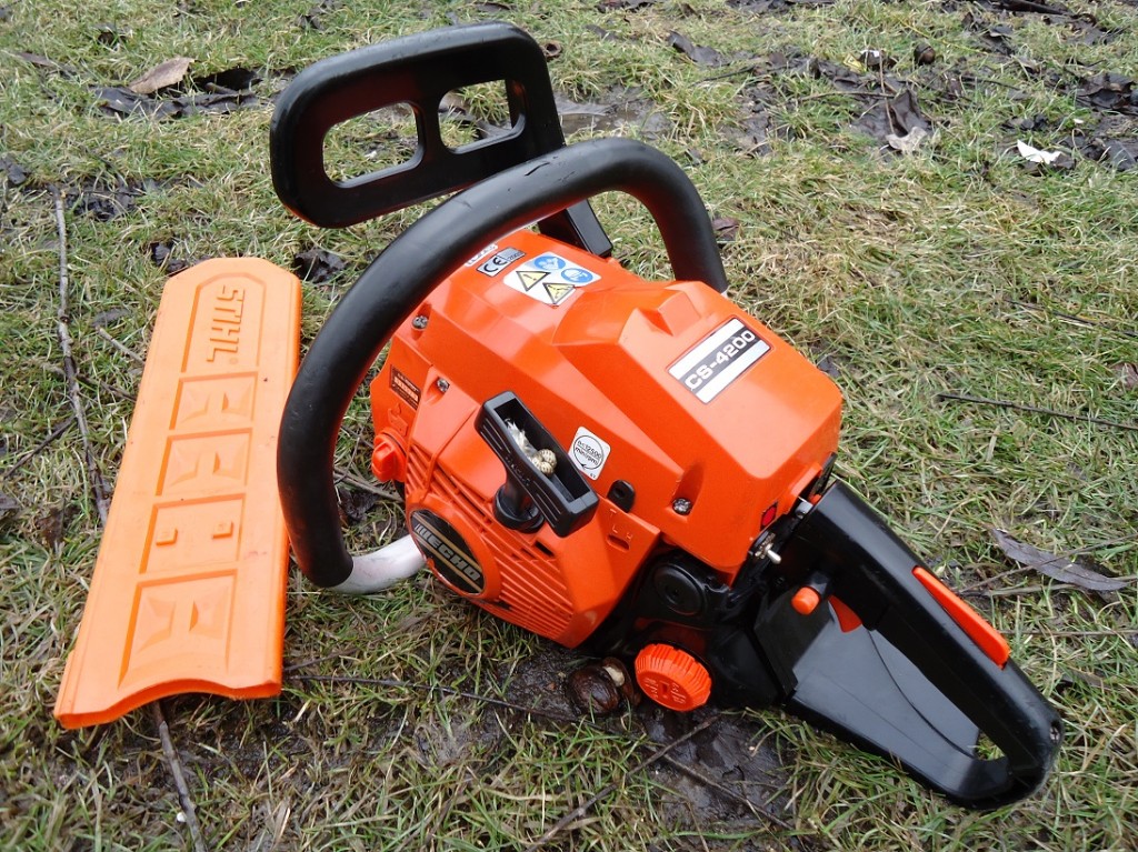ECHO CS 4200 Pilarka piła spalinowa osłona stihl