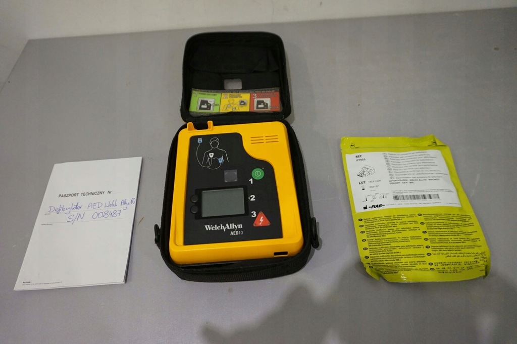 Defibrylator AED Welch Allyn 10 Pan Krawczyk