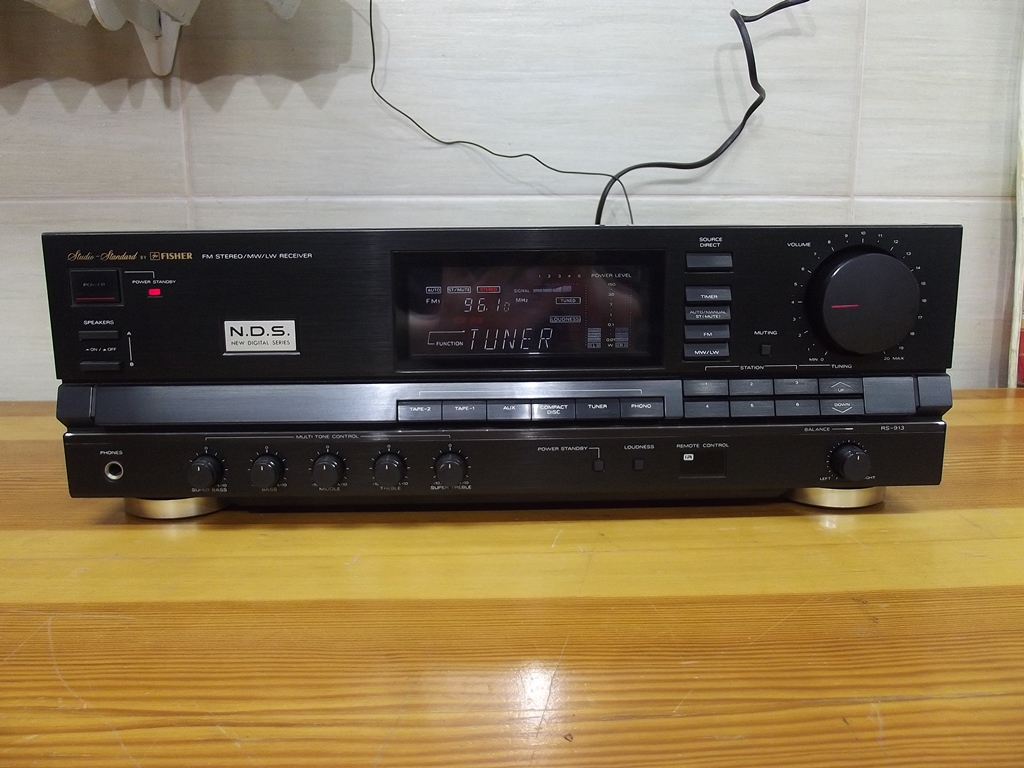 FISHER RS-913  MOCNY SPRZĘT  100WATT  !!!  LEGNICA