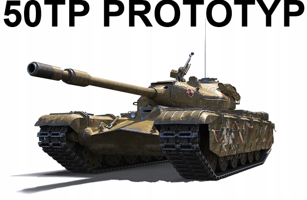 50TP Prototyp gold WORLD OF TANKS WOT czołg 50 tp