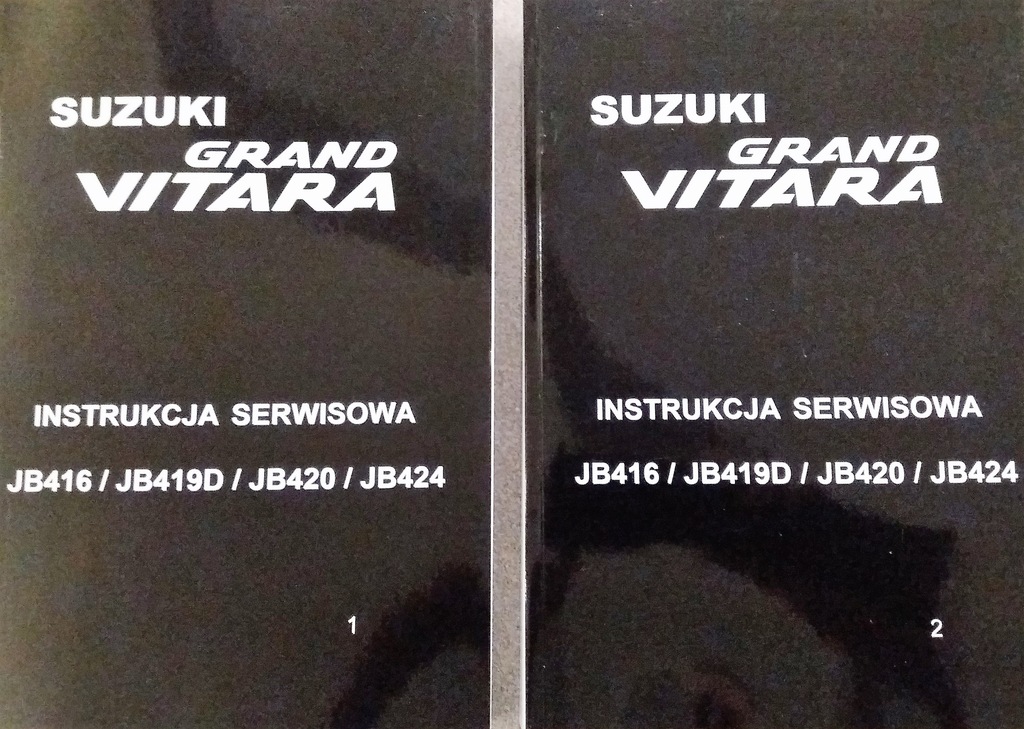 Suzuki Grand Vitara 2005 2014 naprawa opis czesci