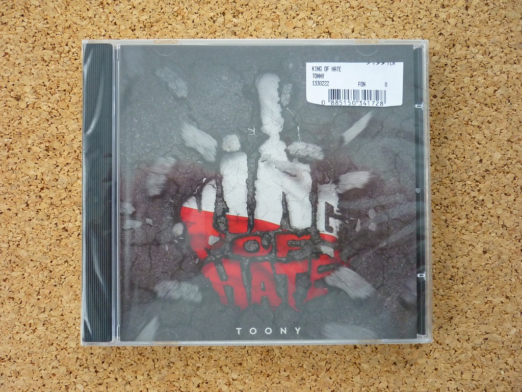 Toony - King Of Hate (Folia) CD unikat !!!
