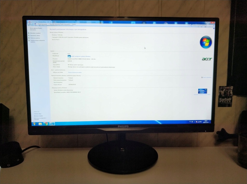Monitor Philips 234E 23" LED IPS HDMI BCM