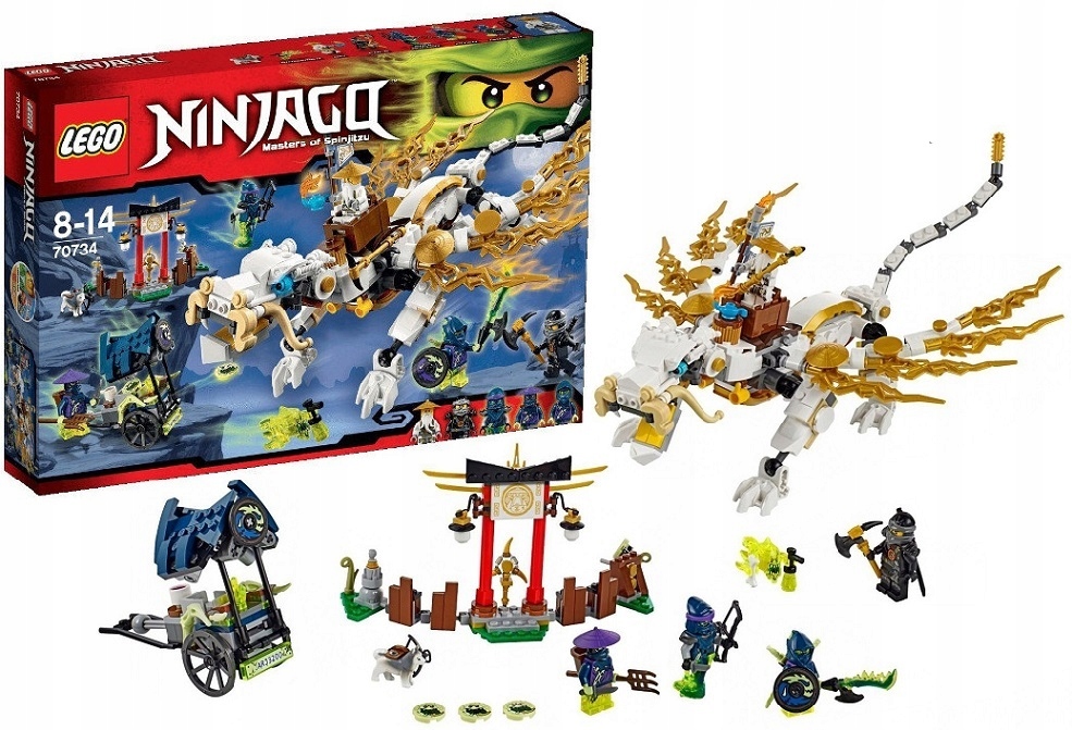 lego ninjago 70734