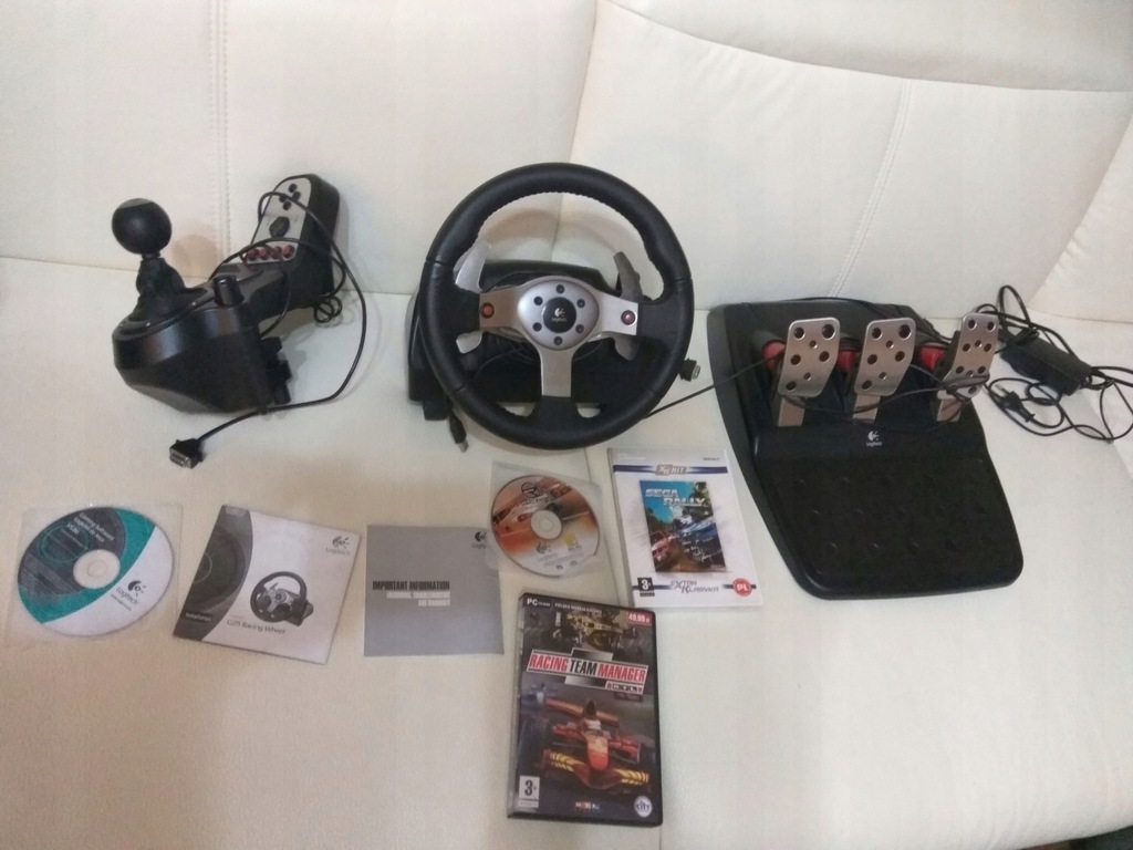 kierownica Logitech G25 plus gratis (nie G27, G29)
