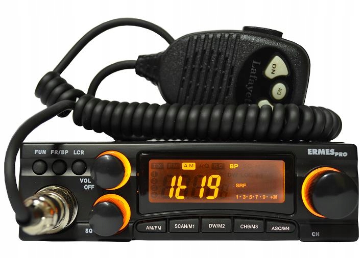 CB RADIO LAFAYETTE ERMES 14x14 cm ASQ + GRATISY