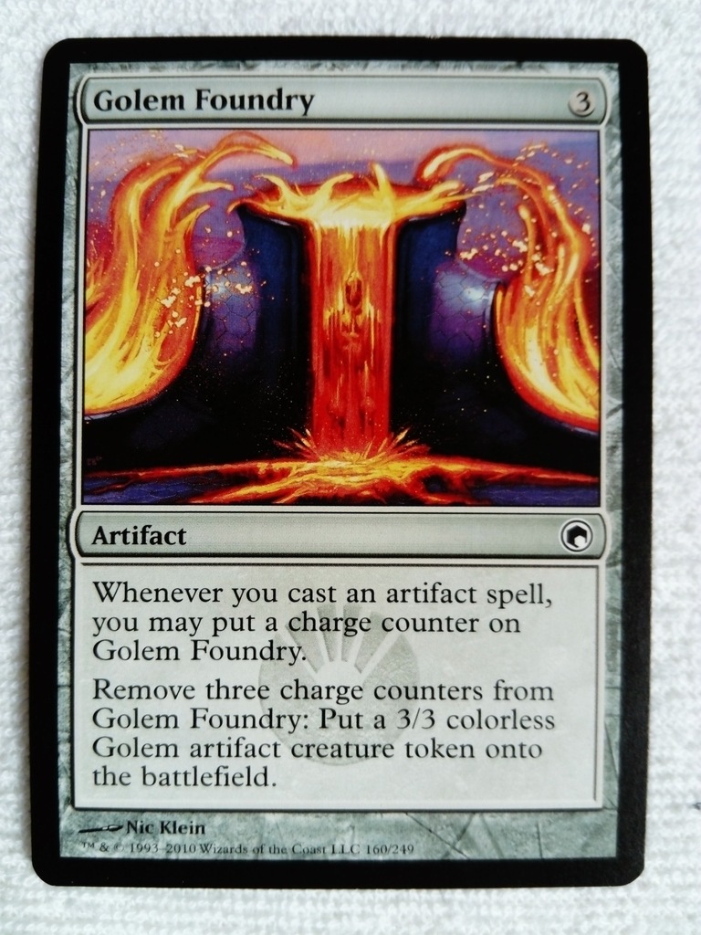 Golem Foundry x3 - MTG / GRATISY