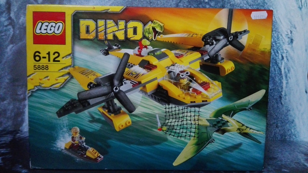 NOWY!!! UNIKAT!!! Lego Dino 5888 Hydroplan łowców