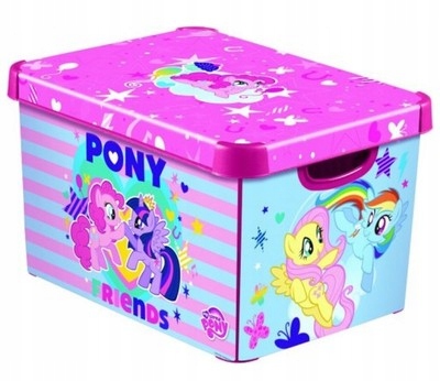 POJEMNIK CURVER PUDEŁKO NA ZABAWKI MY LITTLE PONY