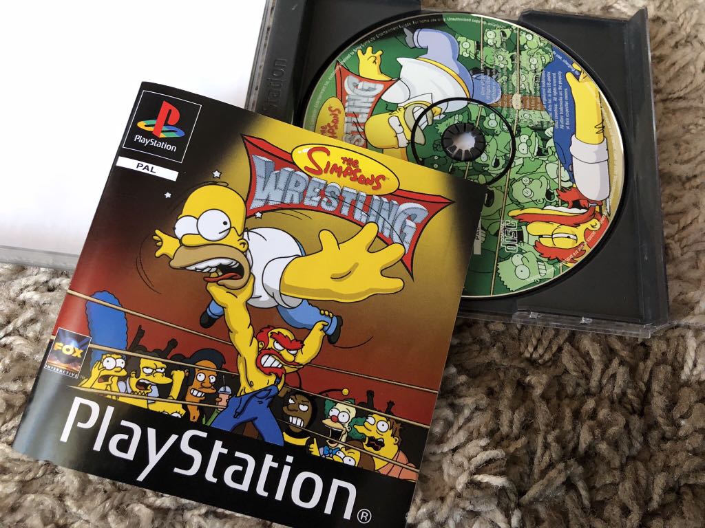 simpsons playstation 1