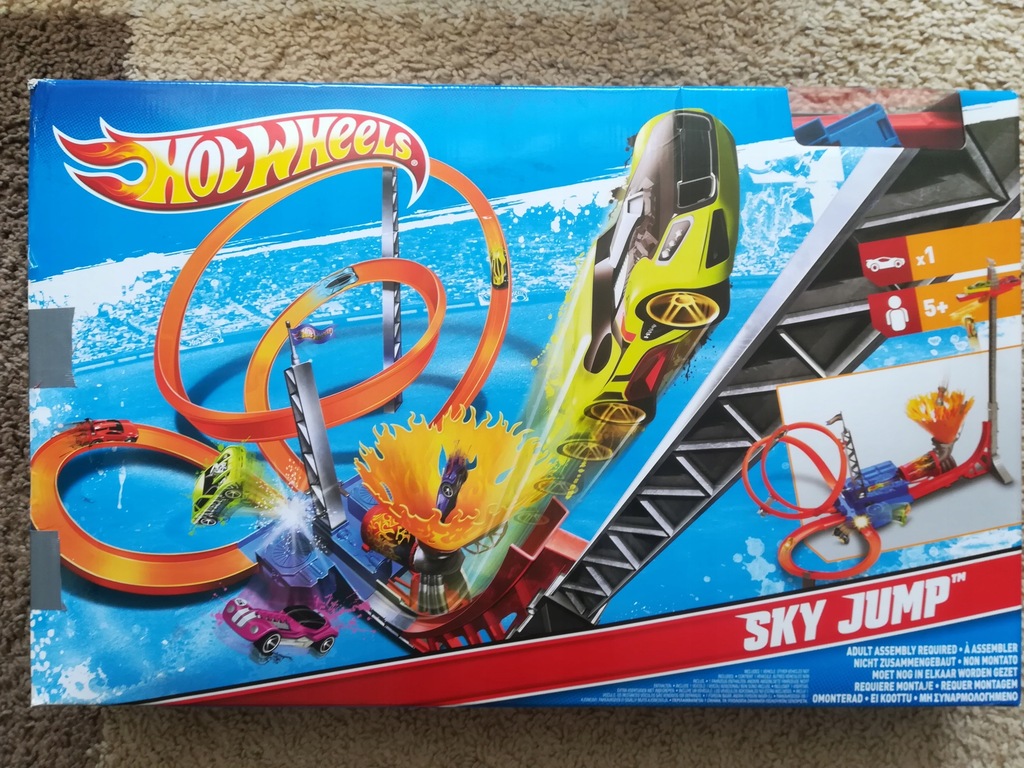 hot wheels sky jump