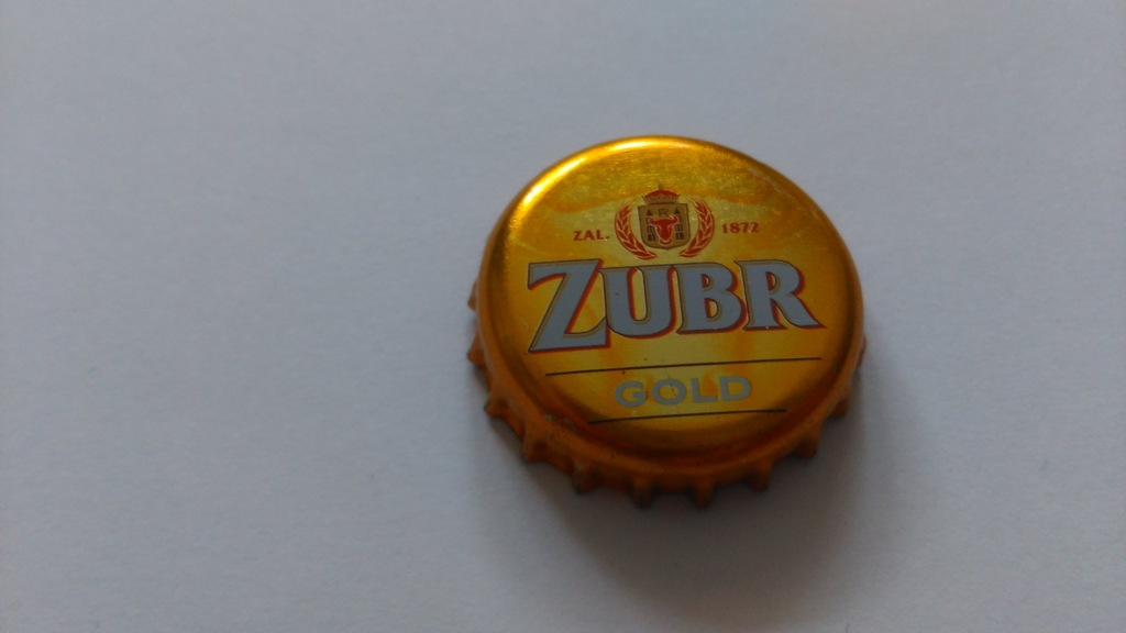 Zubr gold CZECHY Kapsel piwo kapsle piwa