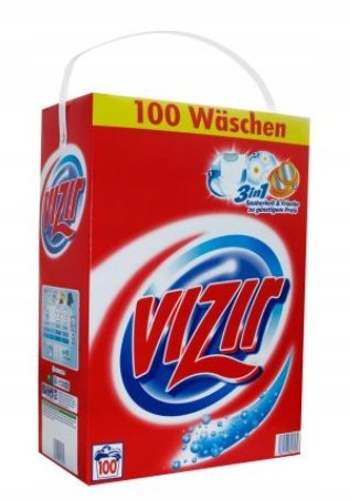 Vizir Proszek do Prania 100pr 6,5kg Niemiecki DE