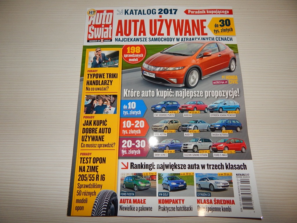 AUTO ŚWIAT UŻYWANE KATALOG 2017 NR 2/2017 6964714679