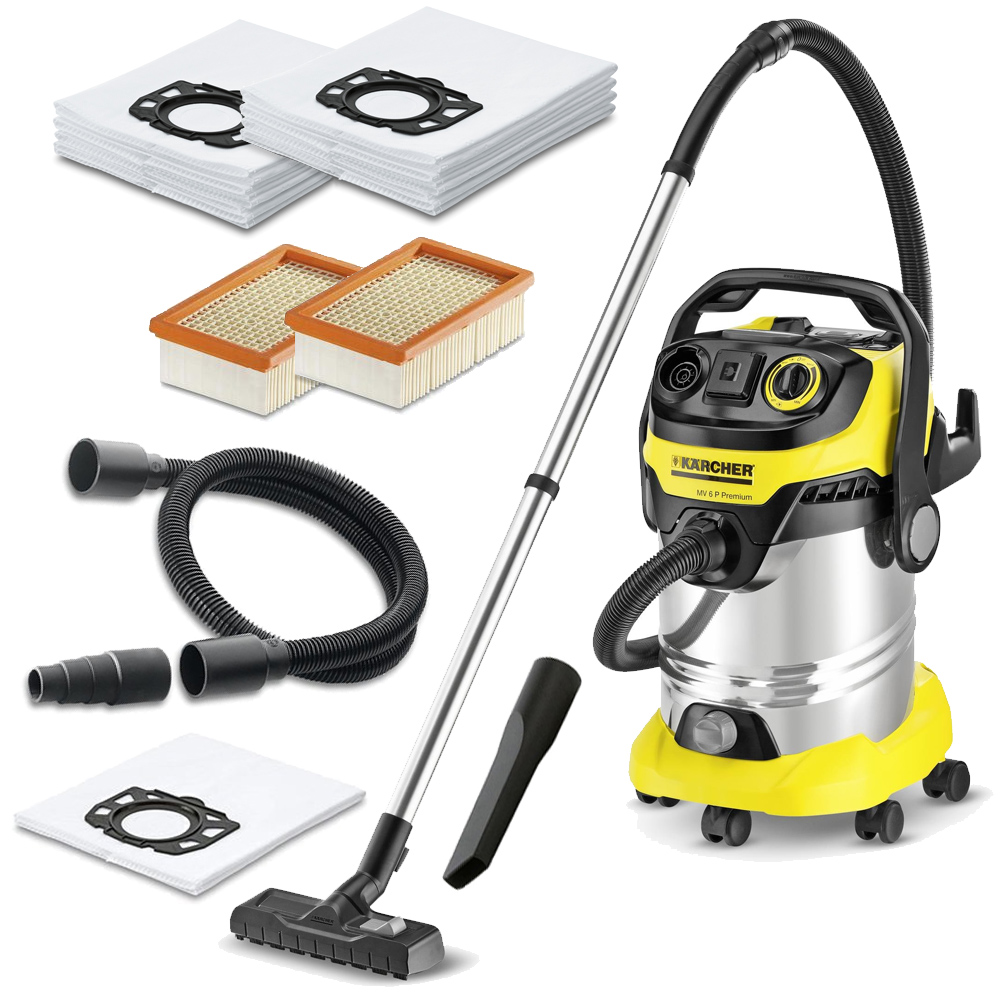 KARCHER WD 6 P PREMIUM ODKURZACZ PRZEMYSŁOWY C - 6892630959 - oficjalne .