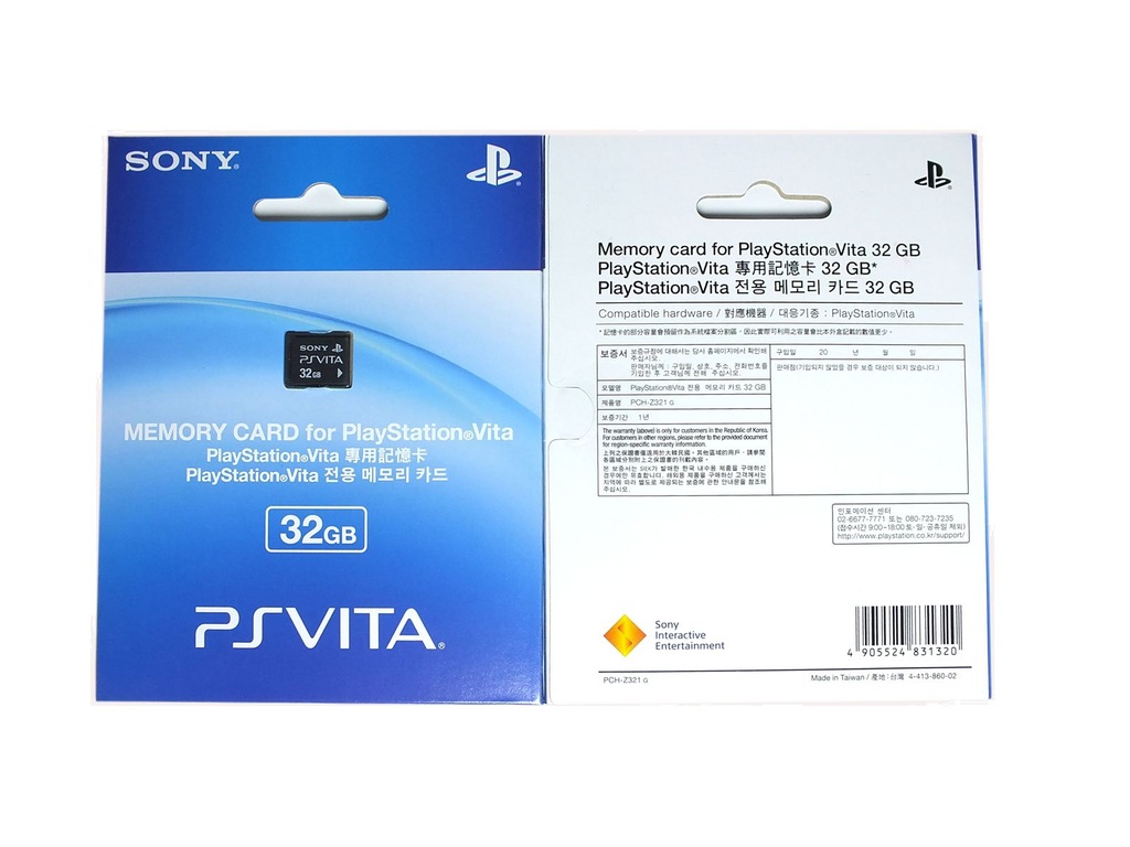 PS VITA 32 GB karta/100% gwarancja Sony/w blistrze