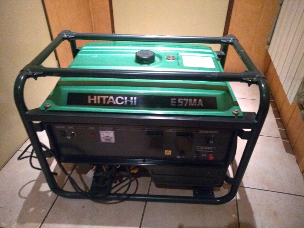 OKAZJA Agregat prądotwórczy Hitachi E57MA
