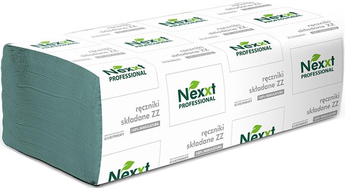 Ręczniki papierowe składane ZZ NEXXT zielone 200sz
