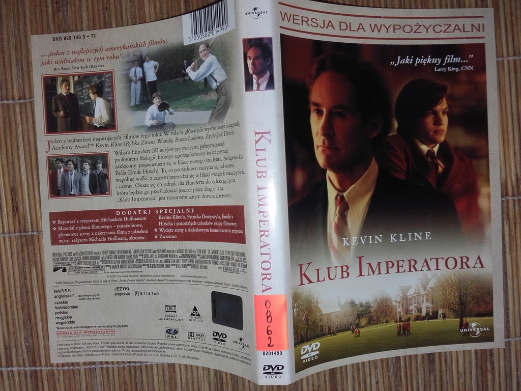 KLUB IMPERATORA - Kevin Kline
