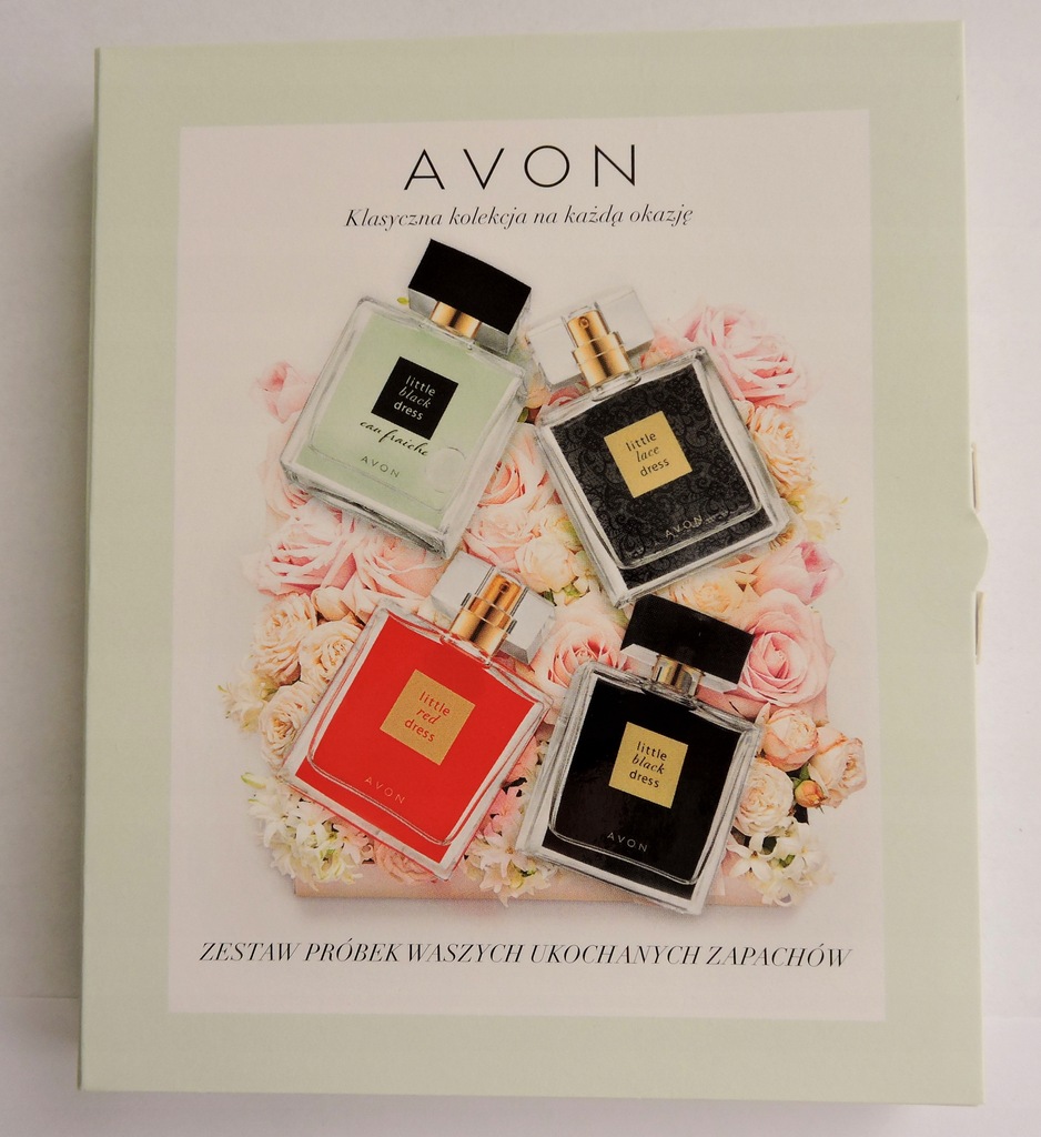 Próbki perfum AVON 4W1 kolekcja LITTLE DRESS