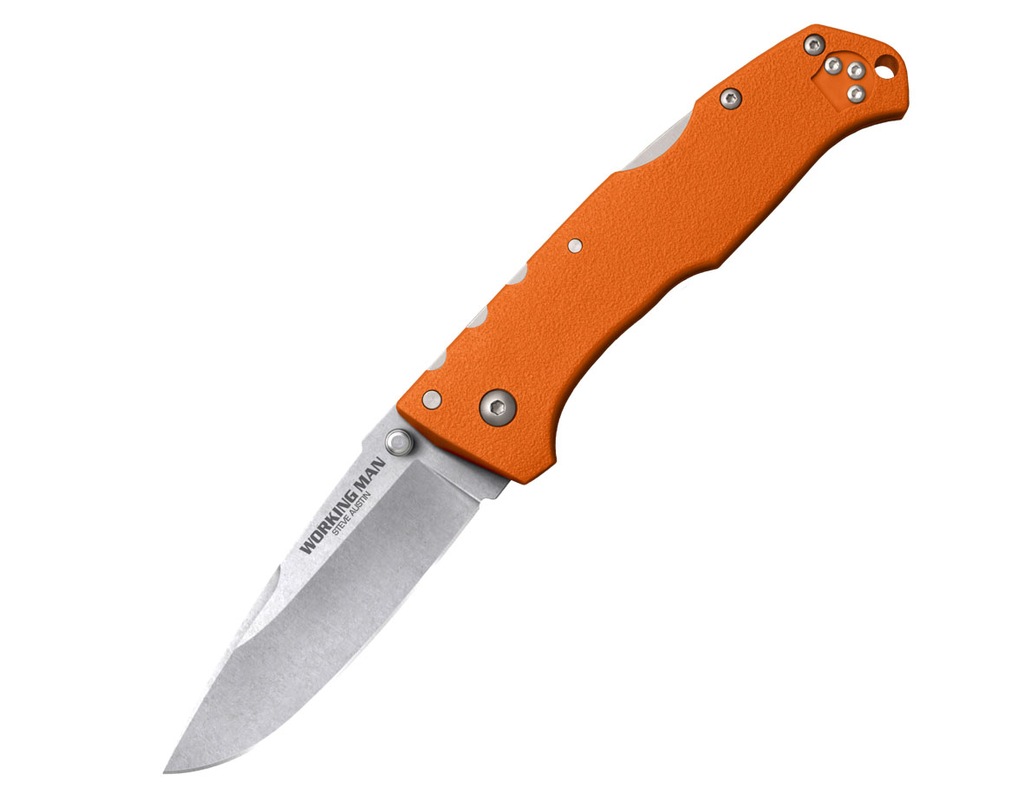 Nóż składany Cold Steel Working Man Orange 4116 (5